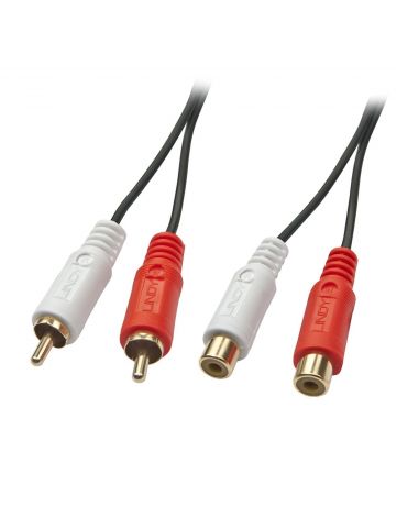 Lindy 3m Premium Phono To Phono Extension Cable