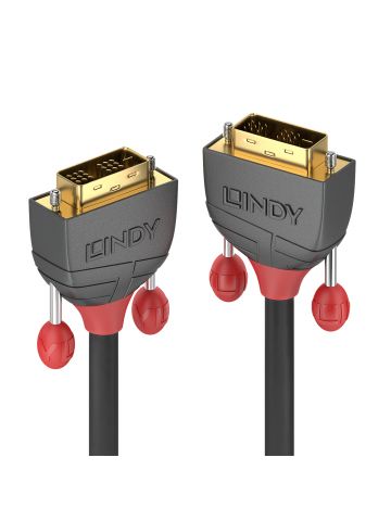 Lindy 15m DVI-D Single Link Cable, Anthra Line