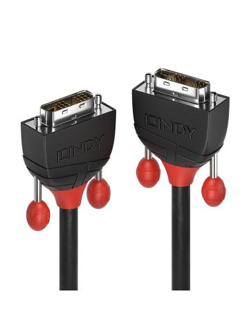 Lindy 5m DVI-D Single Link Cable, Black Line