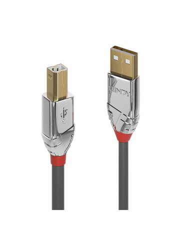 Lindy 3m USB 2.0 Type A to B Cable, Cromo Line