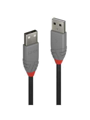 Lindy 3m USB 2.0 Type A Cable, Anthra Line