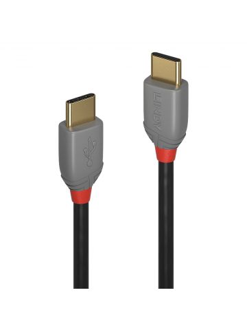 Lindy 0.5m USB 2.0 Type C Cable, Anthra Line