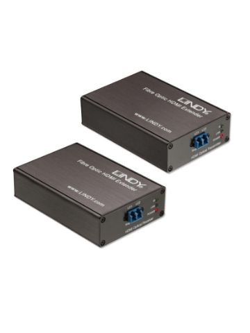 Lindy 38063 AV extender AV transmitter & receiver Black