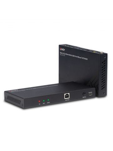 Lindy 100m Cat.6 HDMI 4K60, Audio, IR and RS-232 HDBaseT KVM Extender