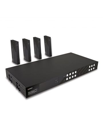 Lindy 150m Cat.6 4x4 HDMI 4K60 HDBaseT Matrix Extender