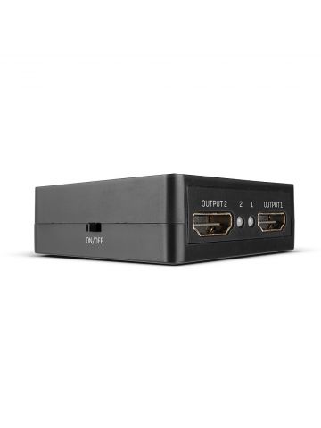 Lindy 2 Port HDMI 18G Splitter, Compact