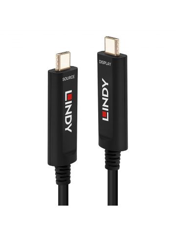 Lindy 15m Fibre Optic Hybrid USB Type C Cable