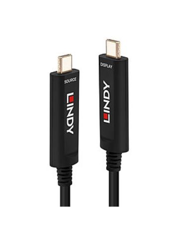 Lindy 38505 USB cable 30 m USB C Black