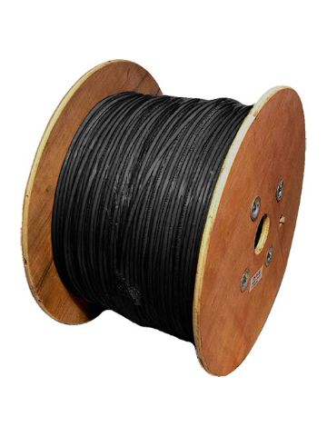 Cablenet Cat6 Black F/UTP LSOH 26AWG Stranded Patch Cable 500m Reel