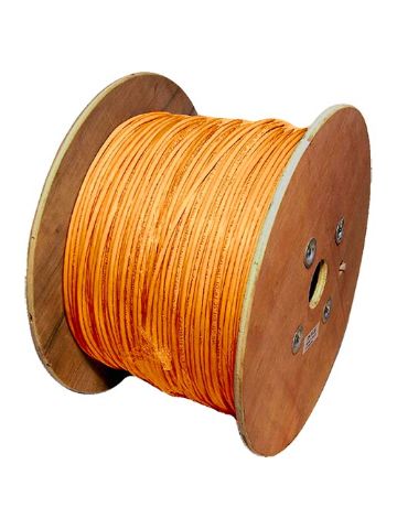 Cablenet Cat6a Orange S/FTP LSOH 26AWG Stranded Patch Cable 500m Reel