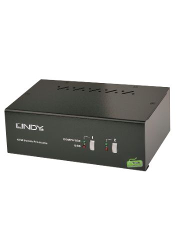 Lindy 39302 KVM switch Black