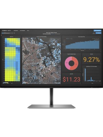 HP Z24f G3 computer monitor 60.5 cm (23.8") 1920 x 1080 pixels Full HD Silver