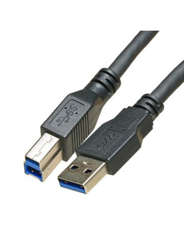 Cablenet 3m USB 3.0 Type A Male - USB 3.0 Type B Male Black Cable