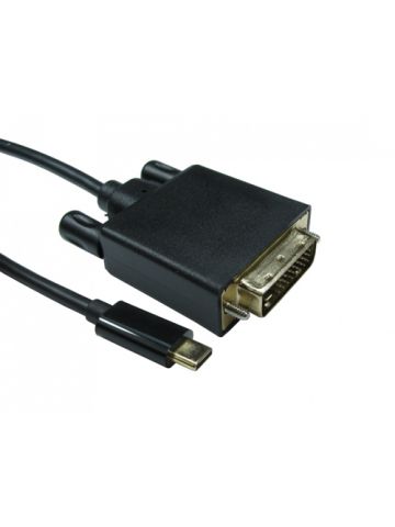 Cablenet 2m USB 3.1c Male - DVI 24+1 (4K@30Hz) Male