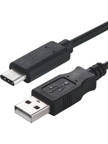 Cablenet 1m USB 3.1c Male - USB 2.0 Type A Male Black Cable