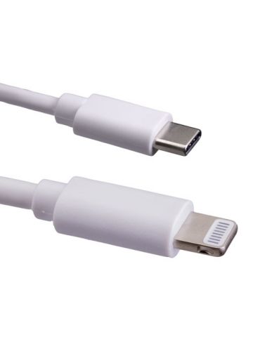 Cablenet 2m USB 3.1c Male - Lightning MFI Cable White