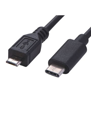 Cablenet 2m USB 3.1c - USB 3.0 Micro Type B Male Black Cable