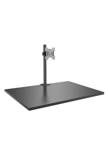 Lindy Single Display Short Bracket with Pole and Desk Clamp