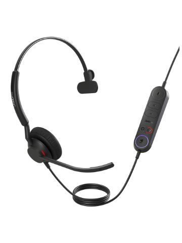 Jabra Engage 40 - (Inline Link) USB-A MS Mono - Wired - Office/Call center - 50 - 20000 Hz - 45 g - 