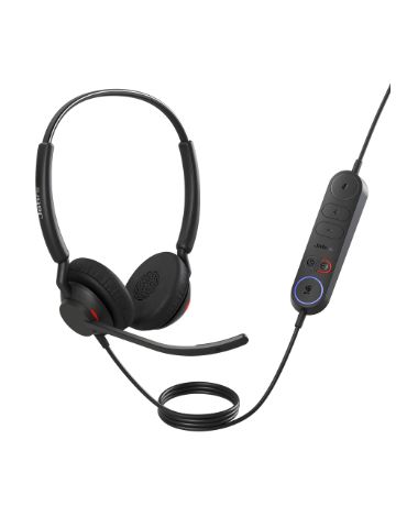 Jabra Engage 40 - (Inline Link) USB-A MS Stereo - Wired - Office/Call center - 50 - 20000 Hz - 144 g