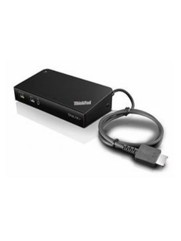 Lenovo 40A40090EU notebook dock/port replicator Wired USB 3.2 Gen 1 (3.1 Gen 1) Type-A Black