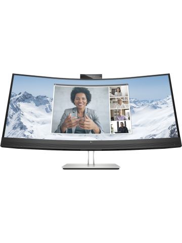 HP E34m G4 WQHD Curved USB-C Conferencing Monitor