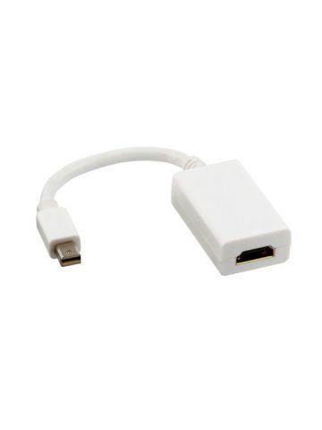 Lindy 41014 video cable adapter 0.2 m Mini DisplayPort HDMI Type A (Standard) White