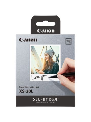 Canon 4119C002/XS-20L Photo cartridge Etikettes 68x68cm, 20 pages for Canon Selphy QX 10