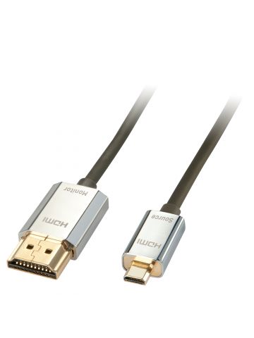Lindy CROMO Slim HDMI High Speed A/D Cable, 3m
