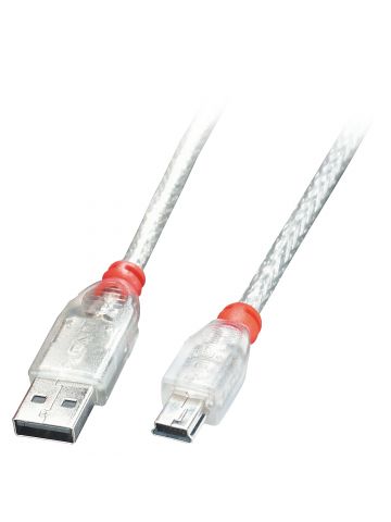 Lindy USB 2.0 cable A/Mini-B 0,5m