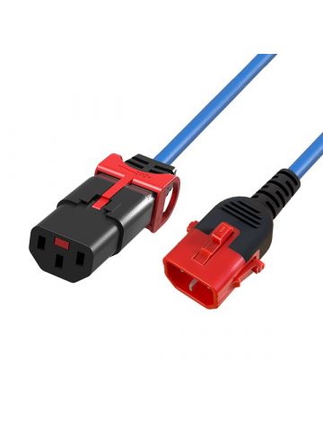 Cablenet 42-5105 power cable Black, Blue, Red 0.5 m IEC C14 IEC C13