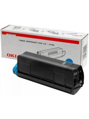 OKI 42127407 Toner cyan, 5K pages/5% for OKI C 5100/5200