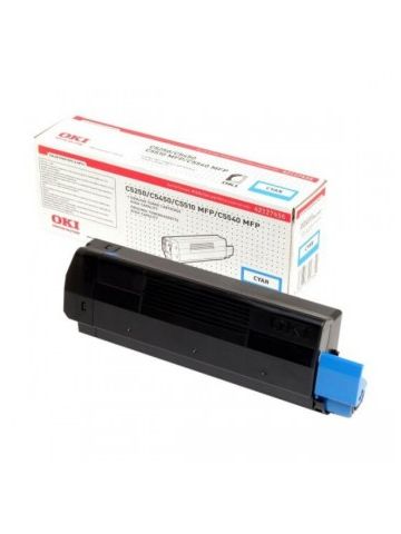 OKI 42127456 Toner cyan, 5K pages  5% coverage