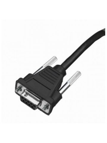 Honeywell 42204253-04E serial cable Black 2.3 m TX 2-pin D-Sub 9-pin / Mini DIN 4-pin