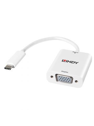 Lindy USB Type C to VGA Adapter