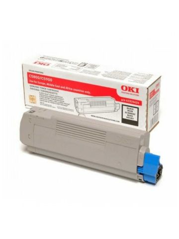 OKI 43324424 Toner black, 6K pages  5% coverage