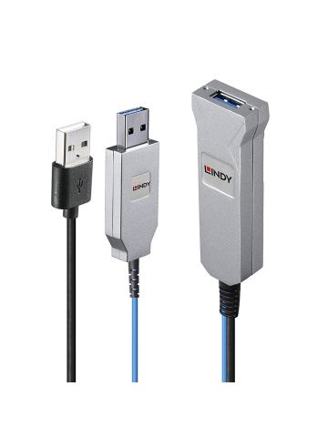 Lindy 100m Fibre Optic USB 3.0 Cable