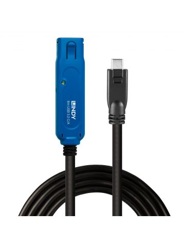 Lindy 43381 USB cable USB 3.2 Gen 1 (3.1 Gen 1) 8 m USB C USB A Black, Blue