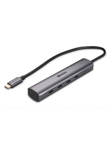 Lindy 4 Port USB 3.2 Gen 2 Type C Hub