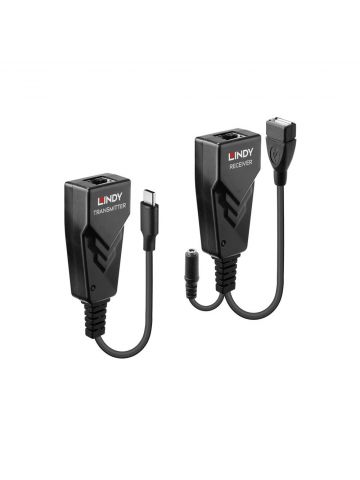 Lindy 100m USB 2.0 Type C Cat.6 Extender