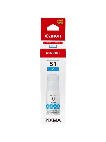 Canon 4546C001/GI-51C Ink bottle cyan, 7.7K pages 70ml for Canon Pixma G 1520/1530