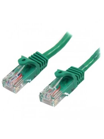 StarTech.com 45PAT50CMGN networking cable 0.5 m Cat5e U/UTP (UTP) Green