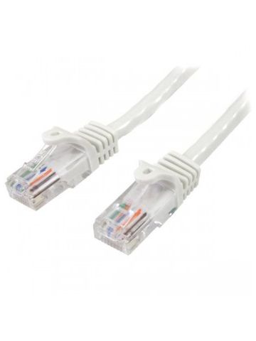 StarTech.com 45PAT50CMWH networking cable 0.5 m Cat5e U/UTP (UTP) White