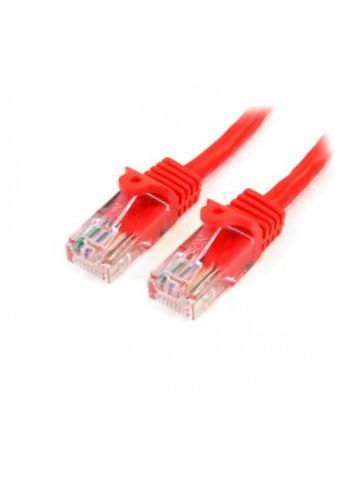 StarTech.com 10 ft Red Snagless Category 5e (350 MHz) UTP Patch Cable networking cable 3.05 m