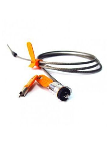 DELL 461-10054 cable lock Orange,Silver