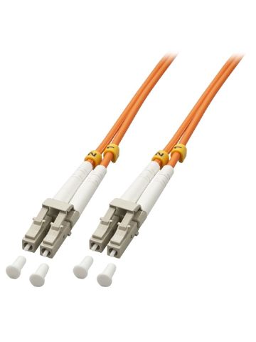 Lindy 46412 fibre optic cable 150 m 2x LC LSZH OM2 Orange