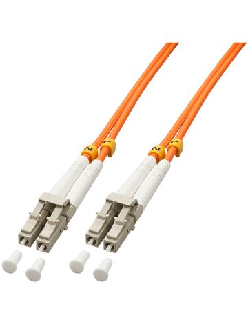 Lindy 50m LC-LC OM2 Fibre Patch Cable