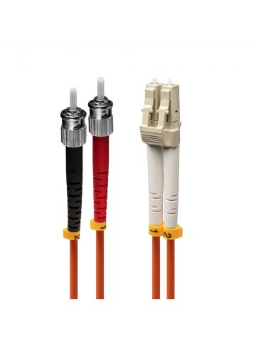 Lindy 5m LC-ST OM2 50/125 Fibre Optic Patch Cable