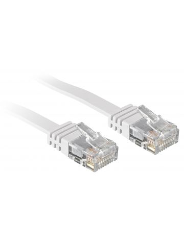 Lindy 5m Cat.6 networking cable White Cat6