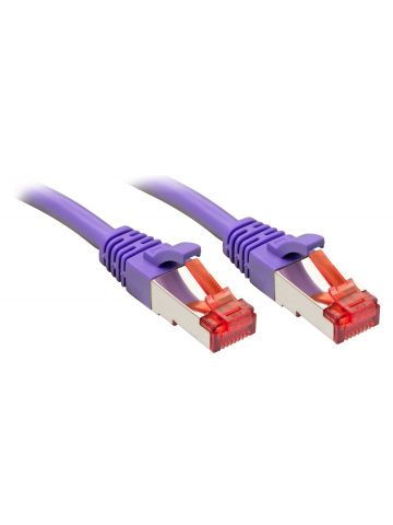 Lindy Rj45/Rj45 Cat6 2m networking cable Violet S/FTP (S-STP)